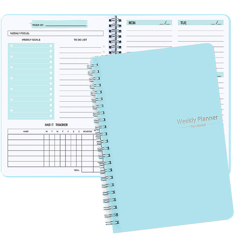 Minimalistic Undated Planner - Sleek and Versatile