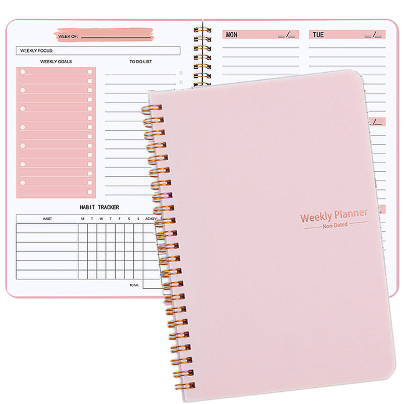 Minimalistic Undated Planner - Sleek and Versatile